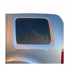 Load image into Gallery viewer, Outdoor Mountain Scene Decal for 2009-2015 Honda Pilot 3rd Windows - Matte Black

