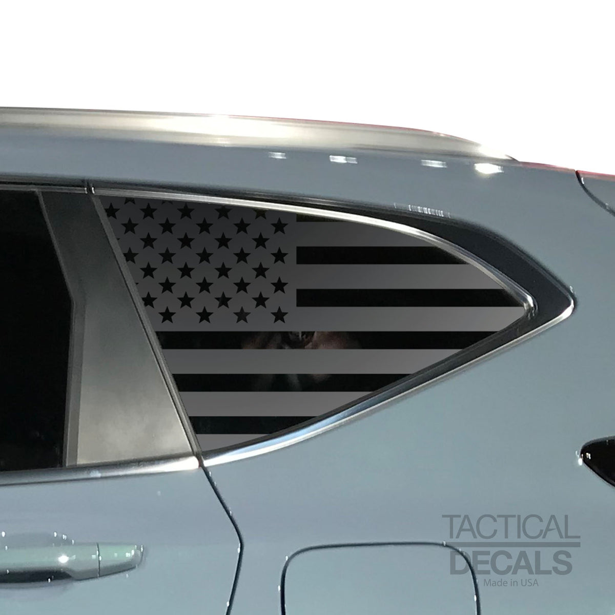 USA Flag Decal for 2017-2020 Honda CR-V 3rd Windows - Matte Black ...