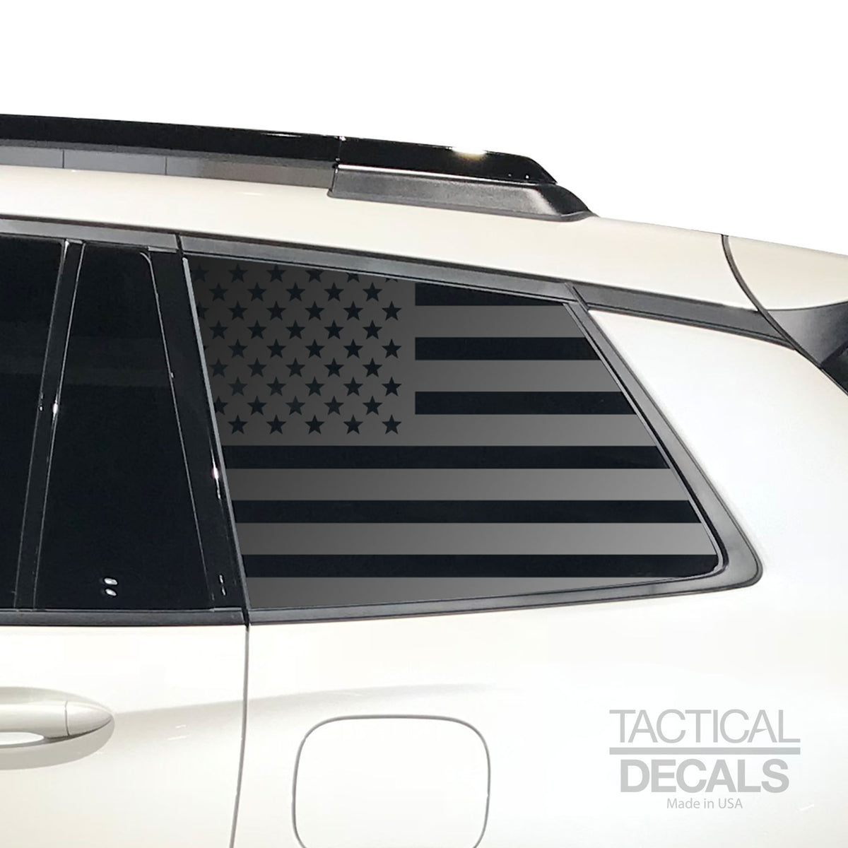 USA Flag Decal for 2019-2020 Honda Passport 3rd Windows - Matte Black ...