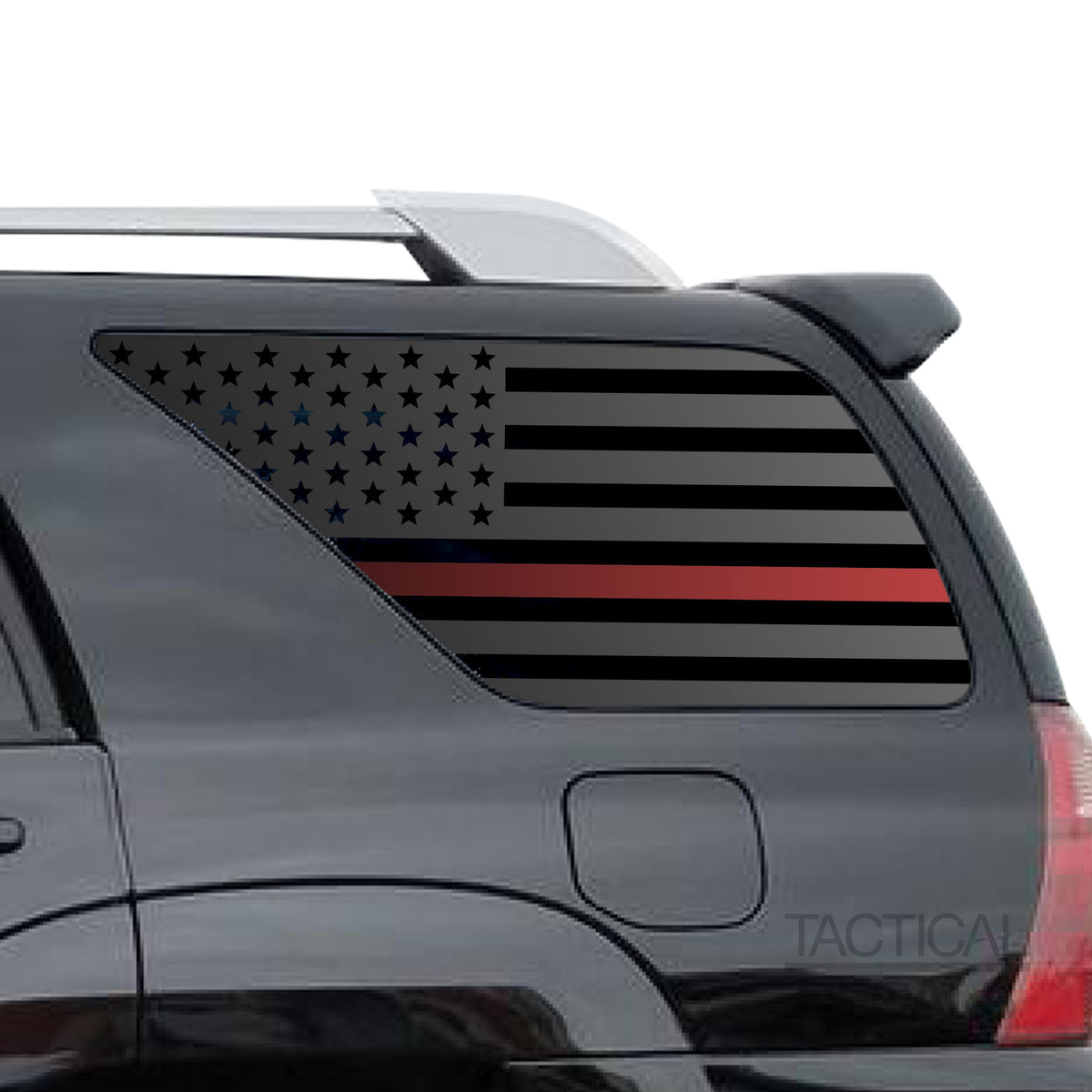 USA Flag w/ Thin Red Line Decal for 2003 - 2009 Toyota 4Runner Windows ...