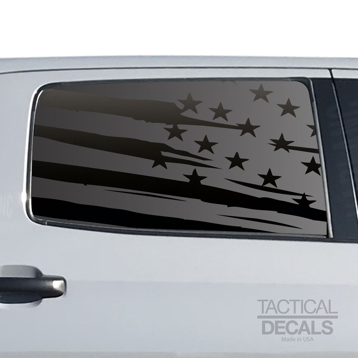 Distressed USA Flag Decal for 2014 - 2020 Toyota Tundra Rear Door Wind ...